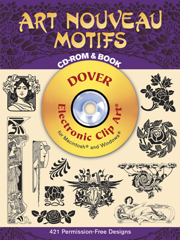 книга Art Nouveau Motifs (Dover Electronic Clip Art), автор: 